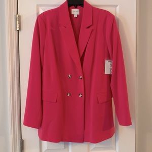 NWT! Nine West ladies blazer-pink!